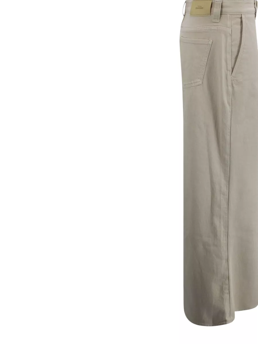 7 For All Mankind Denim High-Rise Wide-Leg Jeans