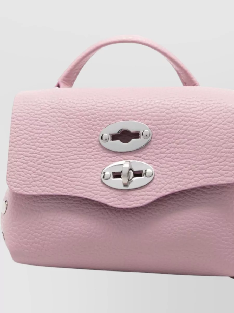 Zanellato Leather Top Handle Mini Bag
