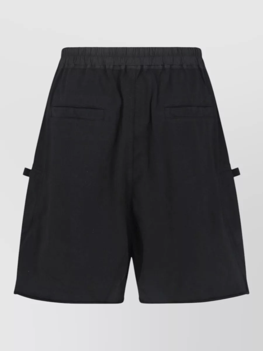 Rick Owens Drkshdw Cotton Straight Cargo Shorts