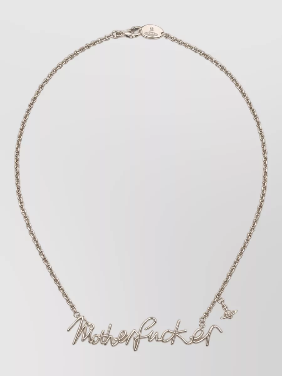 Vivienne Westwood metal pendant necklace