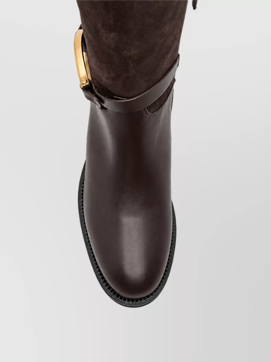 Roberto Festa Suede Leather Ankle Boots