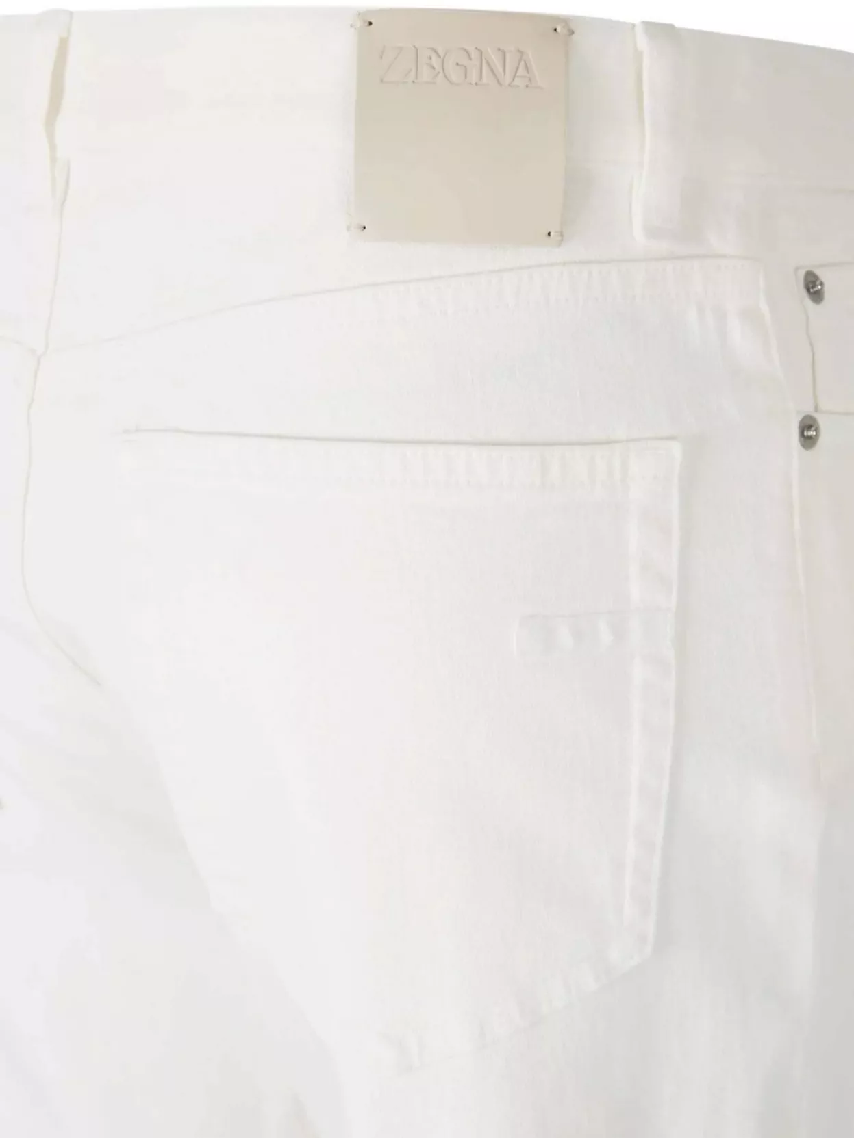 Zegna Modern Denim With Metal Rivets