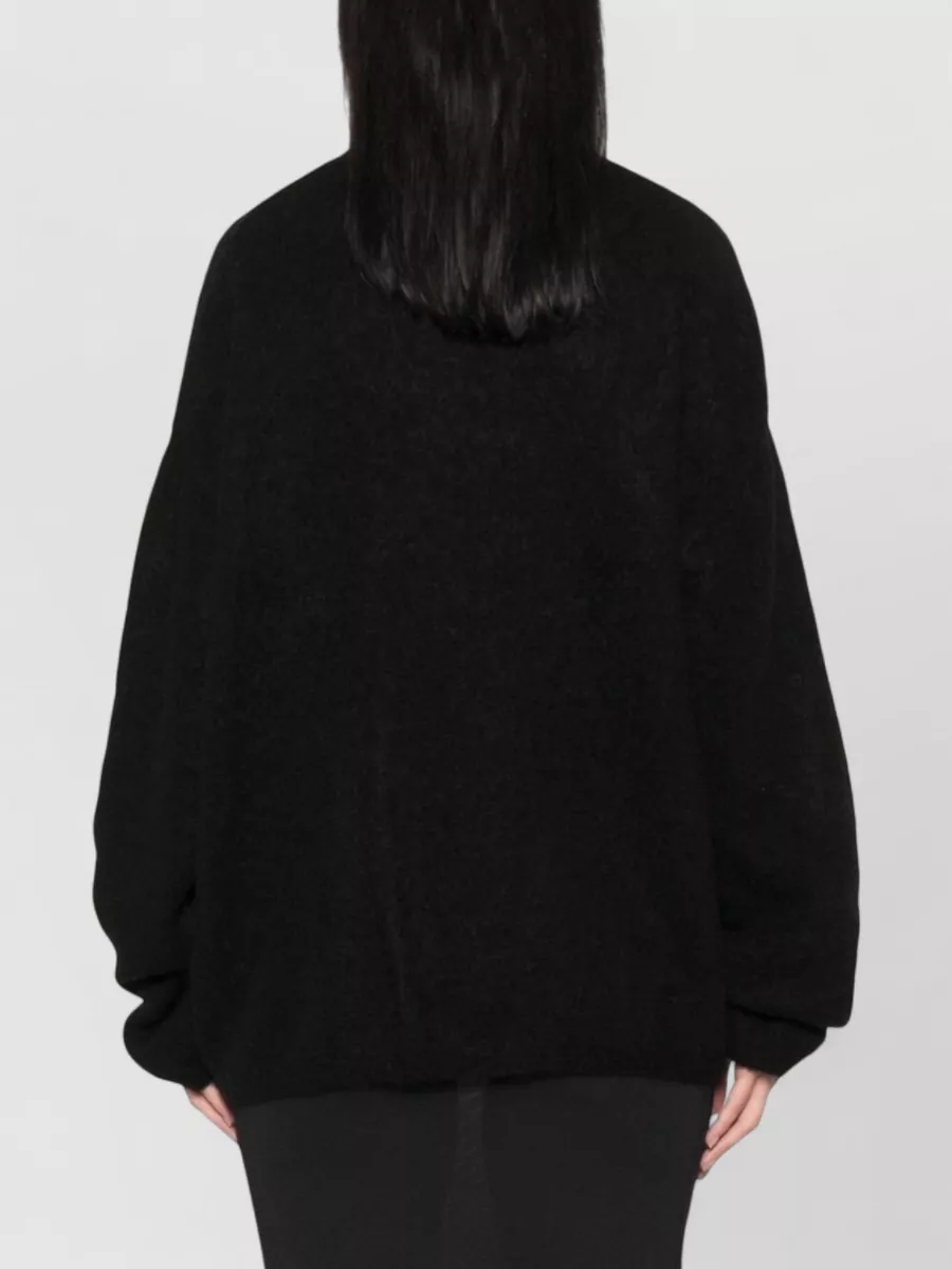 The Frankie Shop Mohair Wool Crewneck Sweater