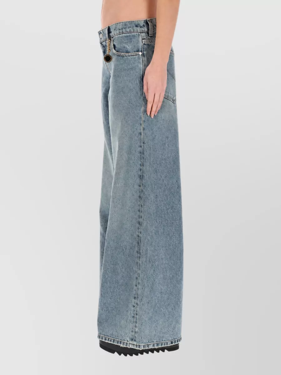 Stella Mccartney Denim Wide-Leg Jeans