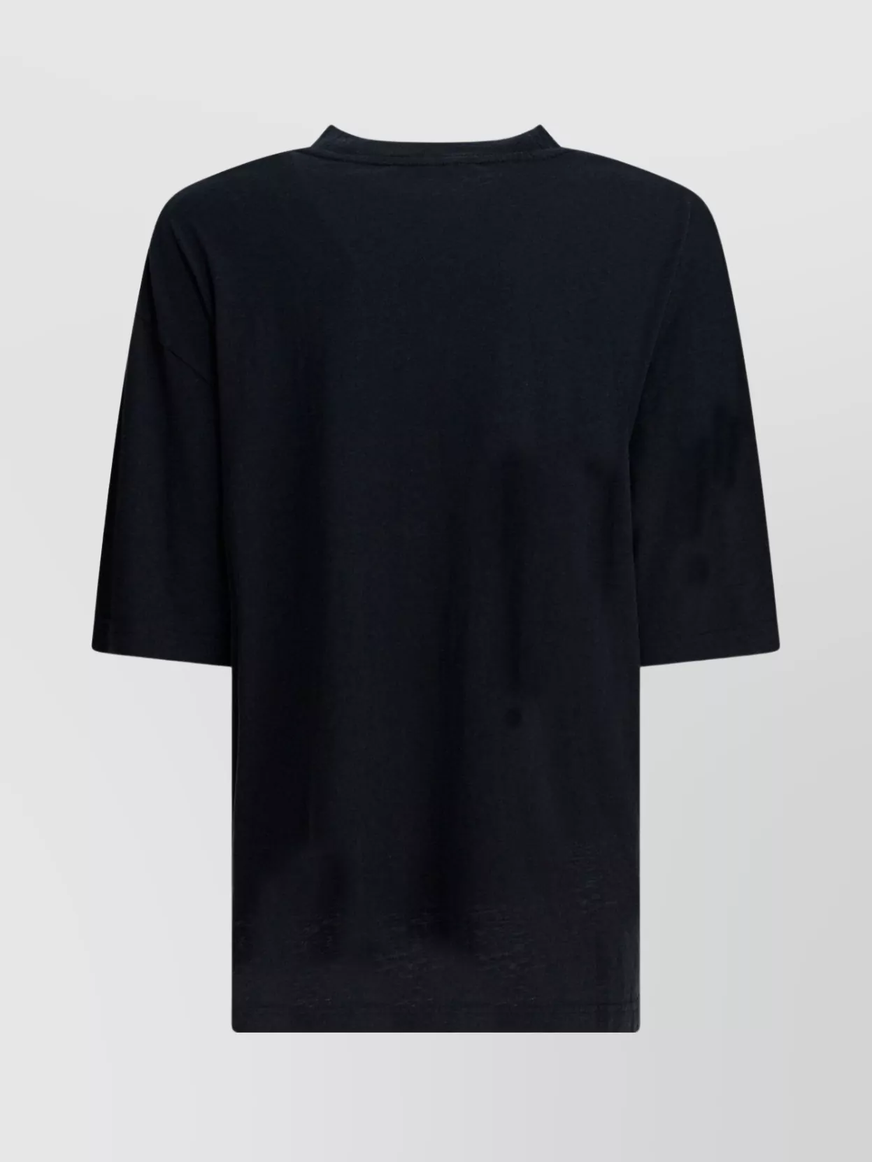 Acne Studios Graphic Crew Neck Short Sleeve T-shirt In Black