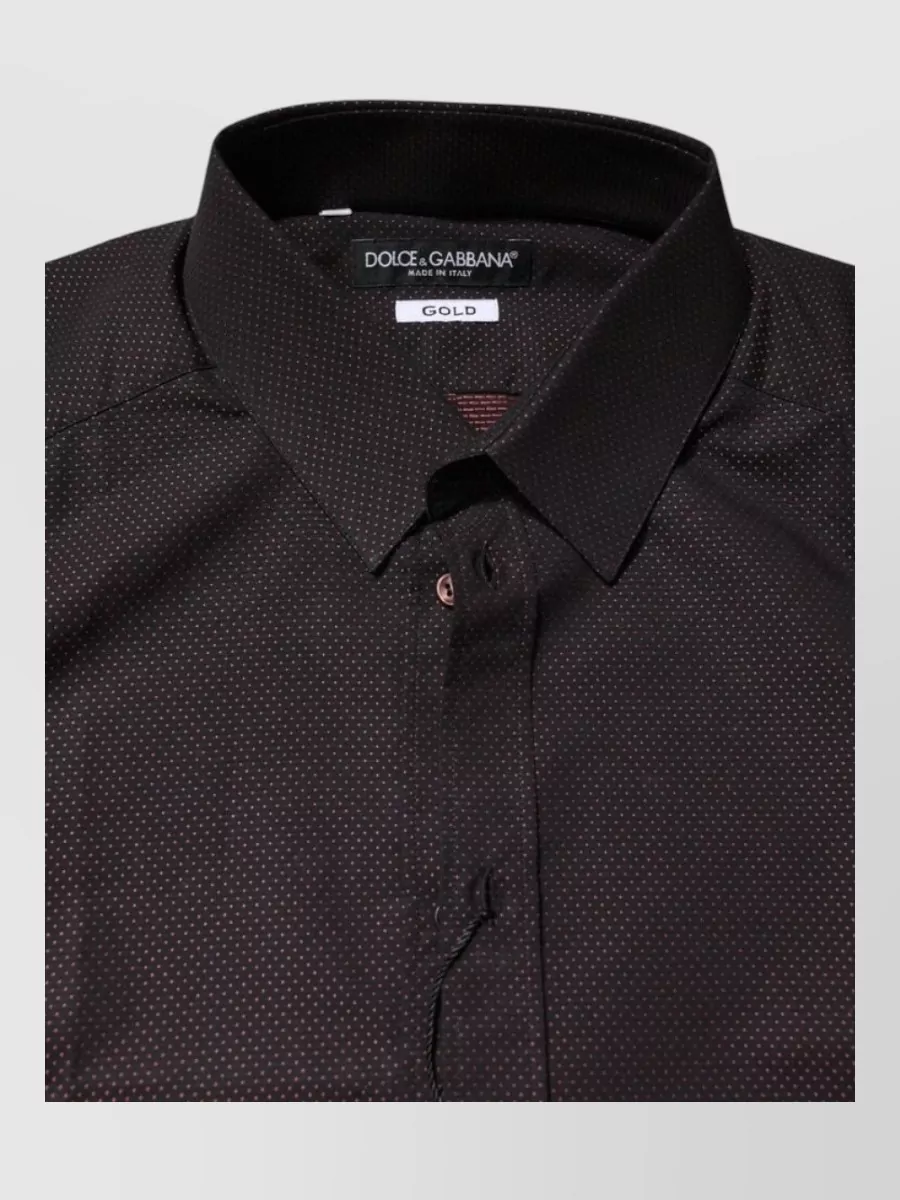 Dolce&Gabbana Jacquard dress shirt