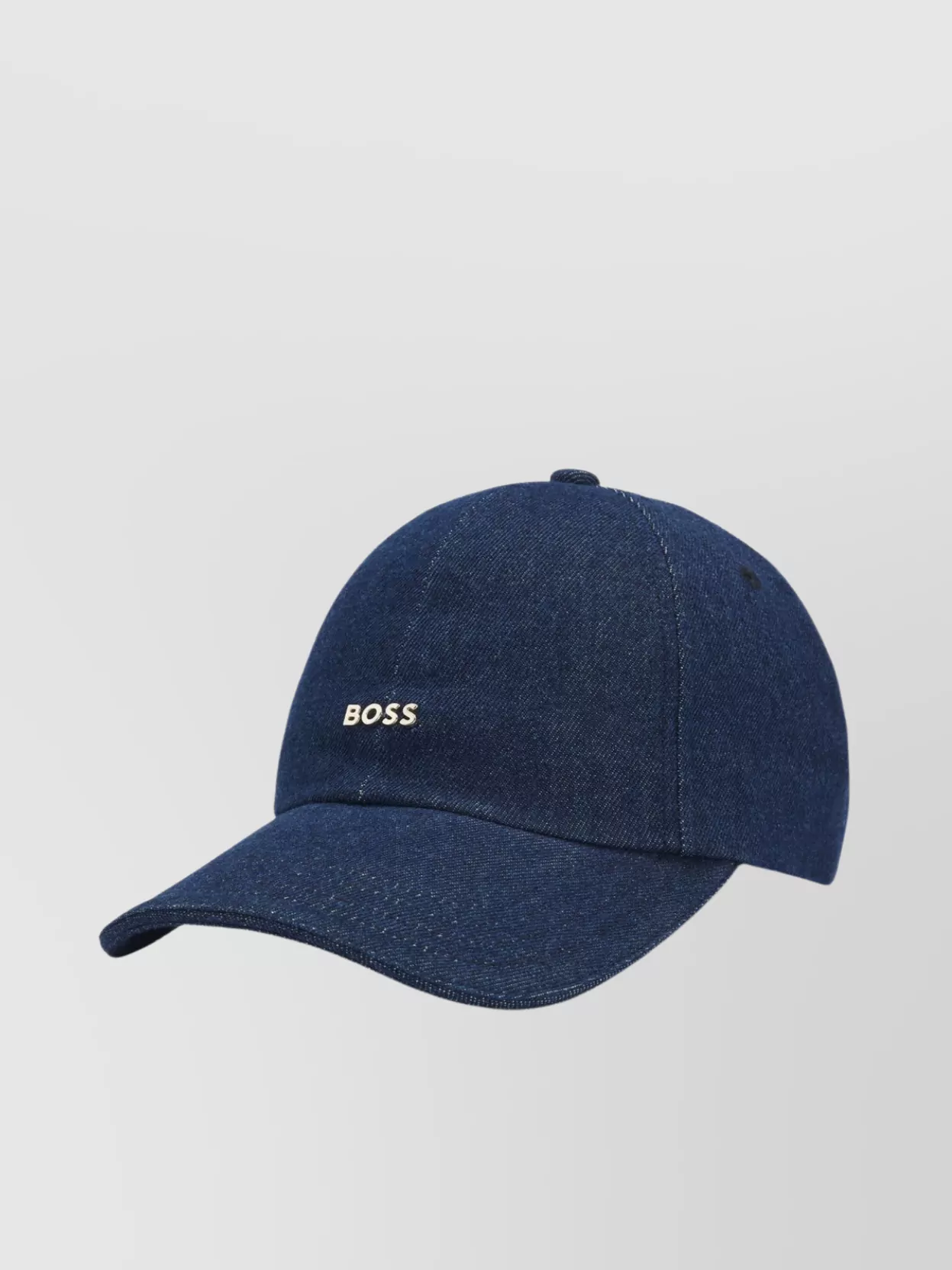 Hugo Boss Curved Brim Denim Texture Hat