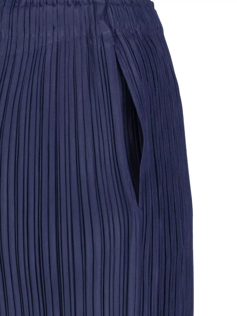 Pleats Please Issey Miyake Straight Trousers