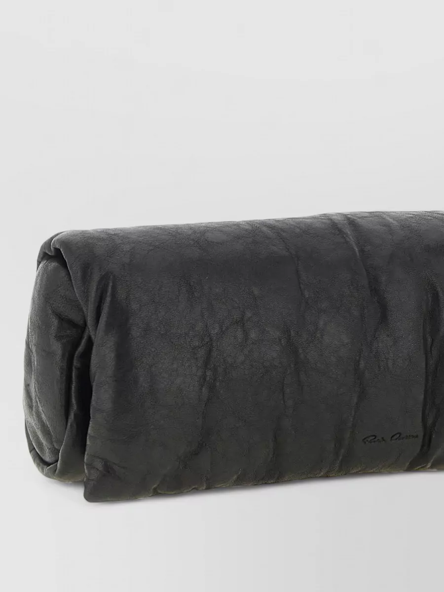 Rick Owens Leather Clutch Bag