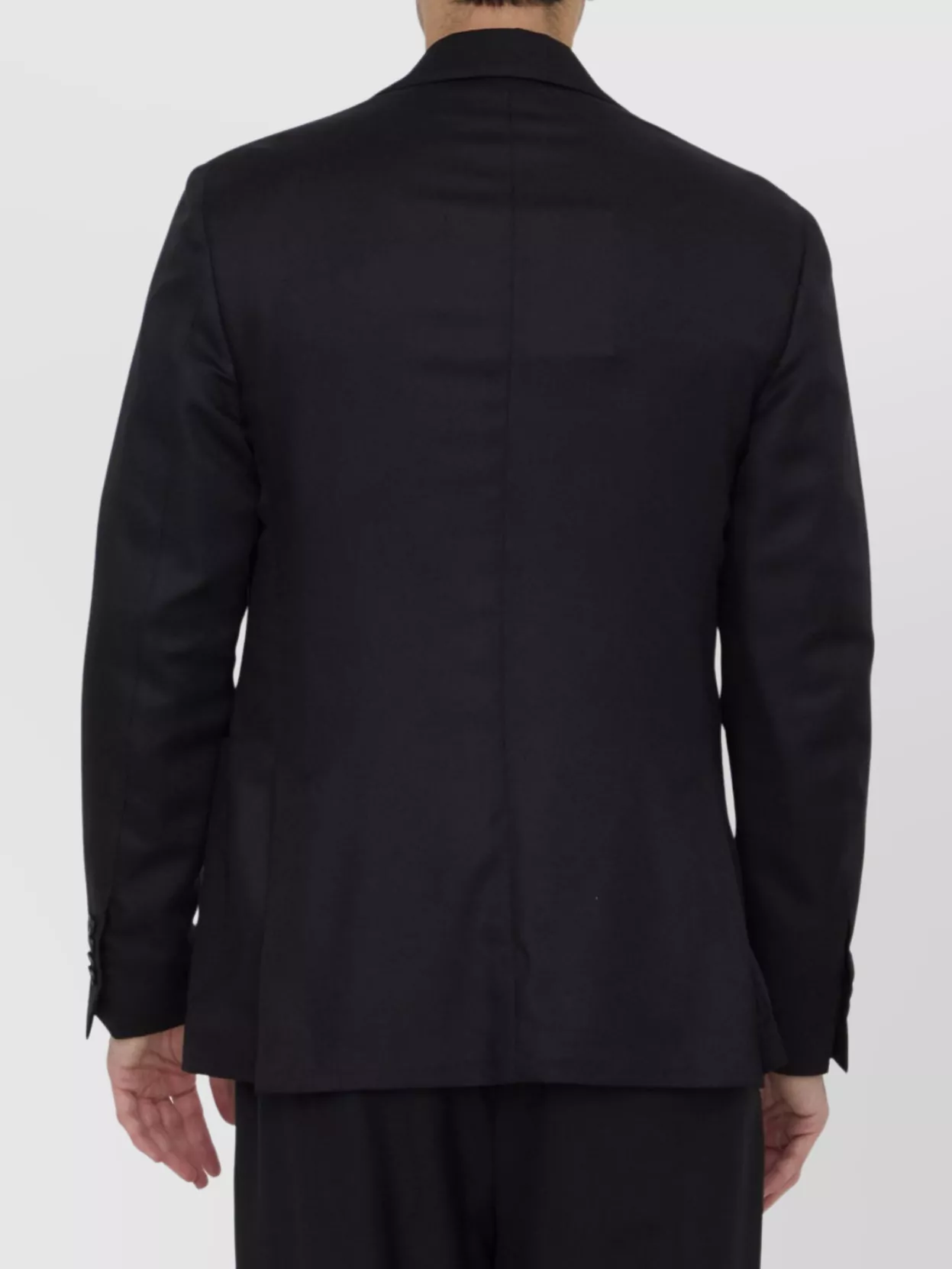 Lardini Cashmere Blend Jacket Featuring Brooch
