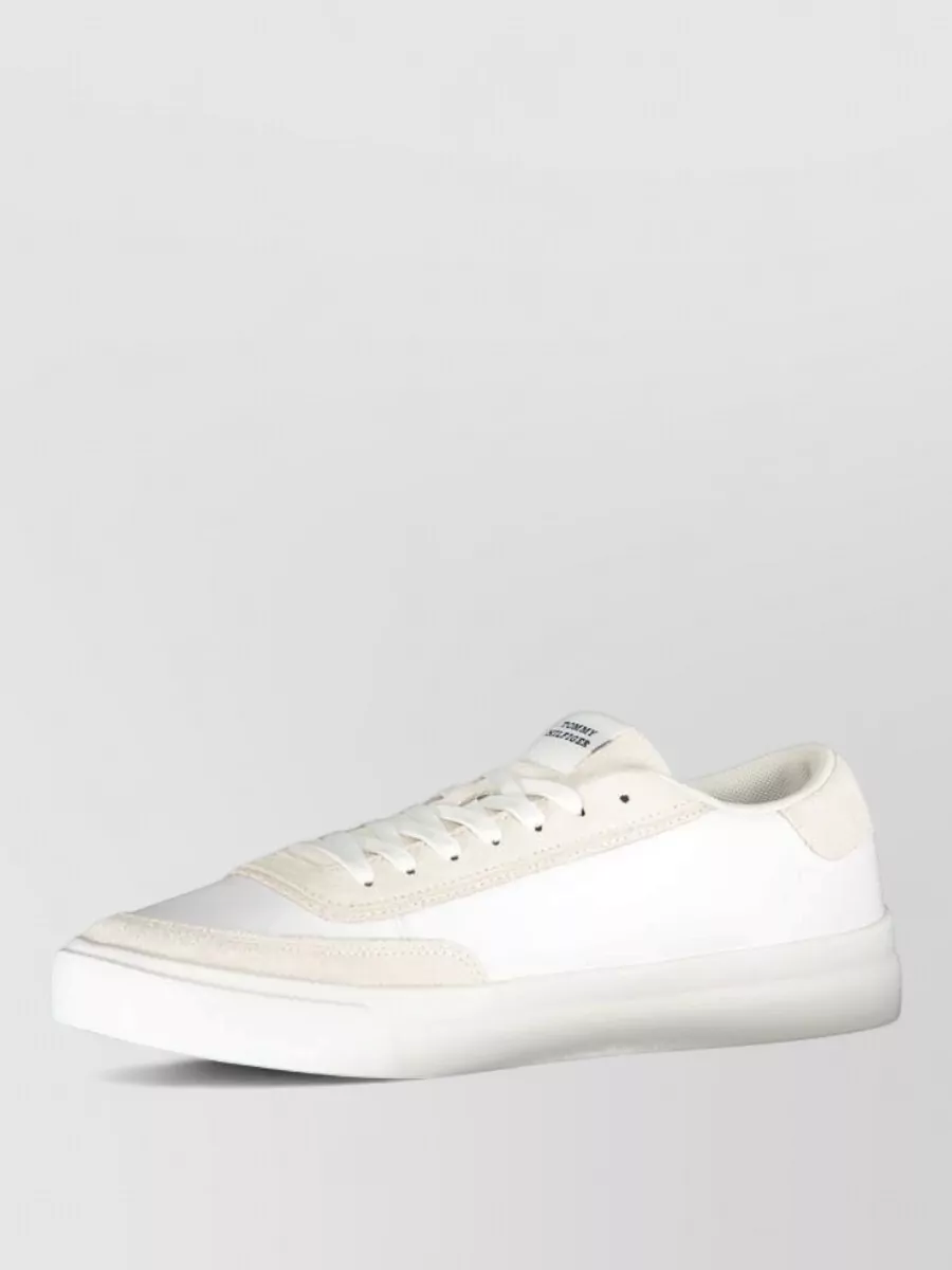 Tommy Hilfiger leather lace-up sneakers