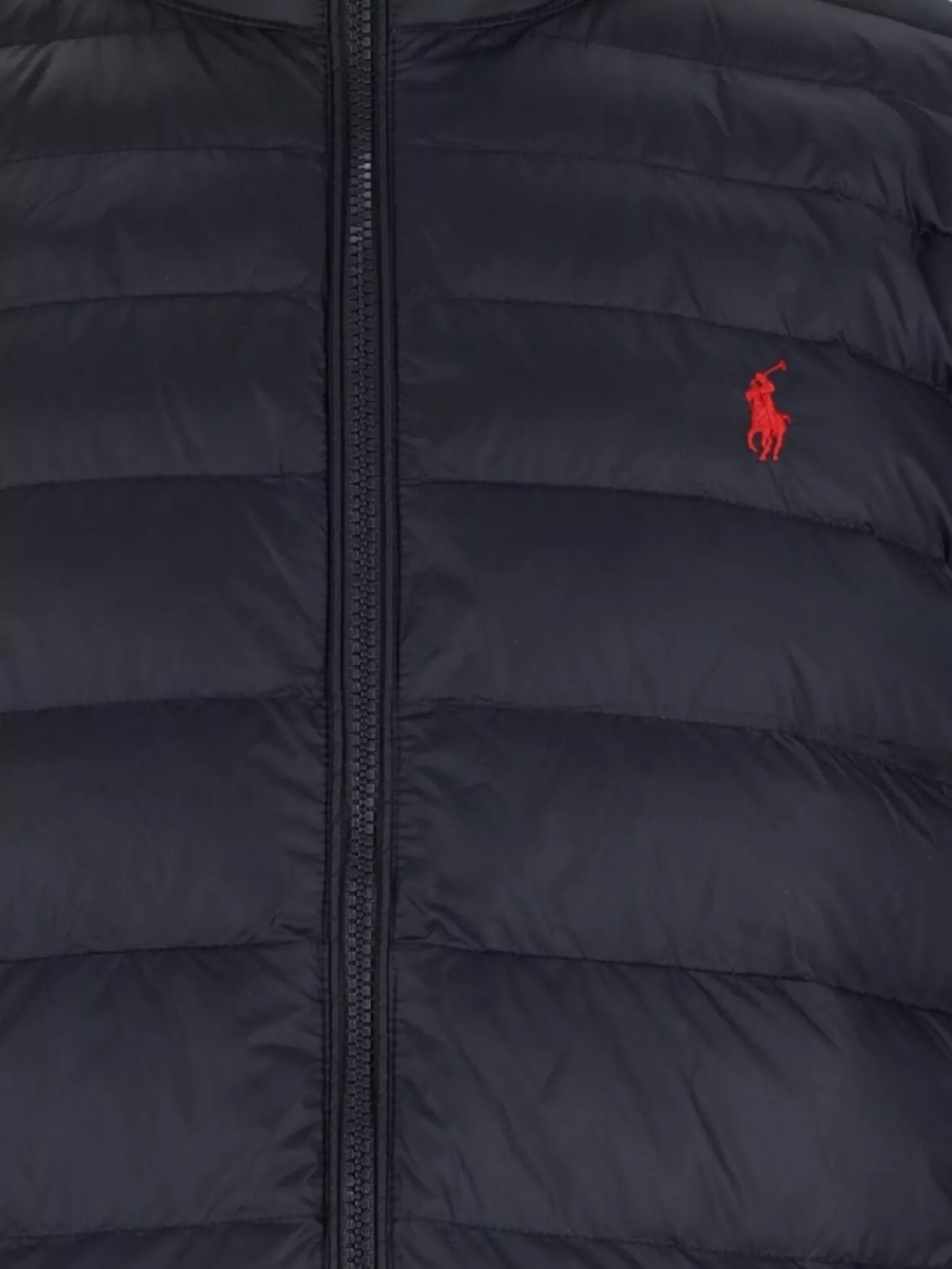 Polo Ralph Lauren Puffer High Collar Side Zip Pockets