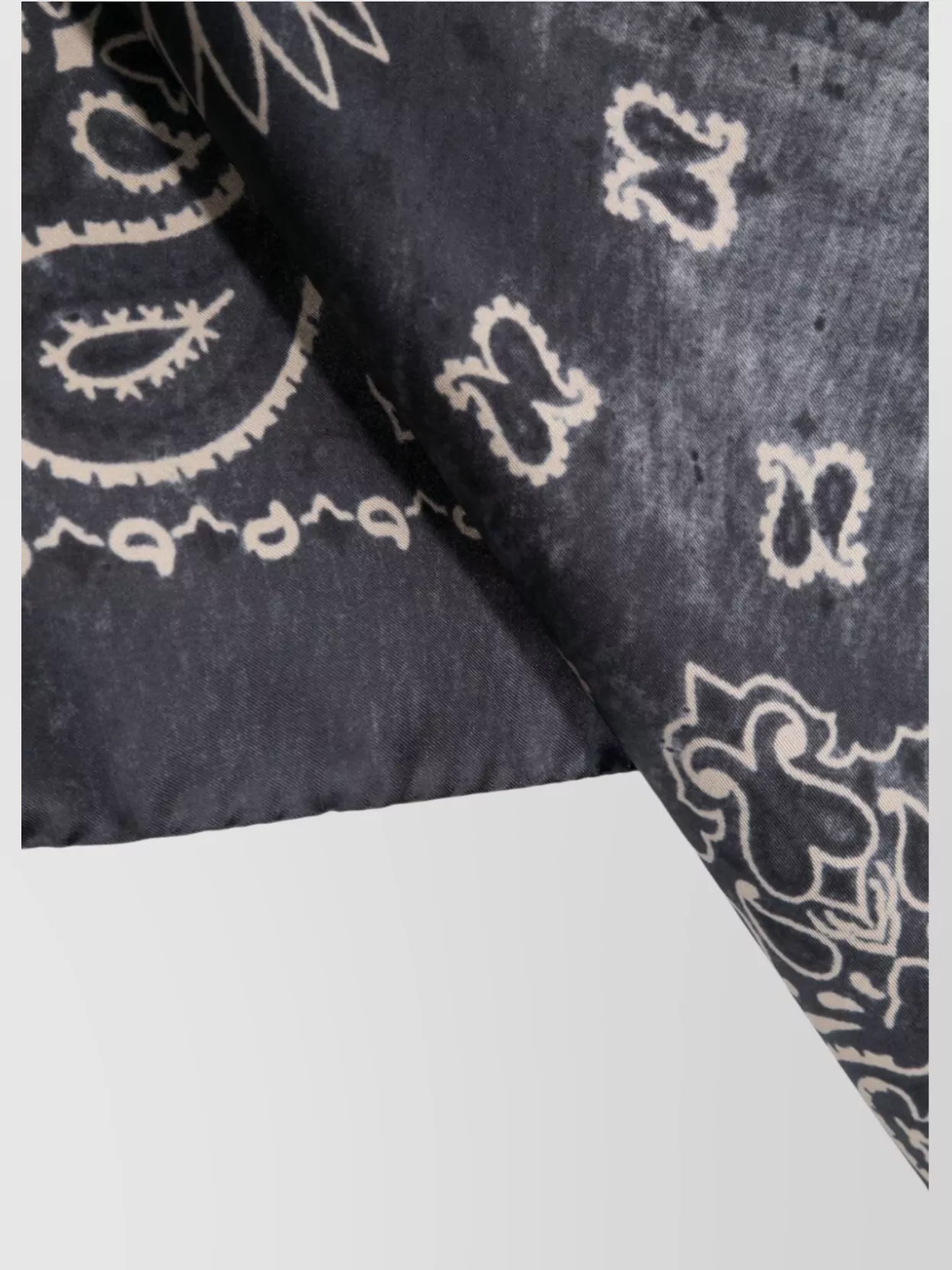 Golden Goose Paisley Print Silk Scarf