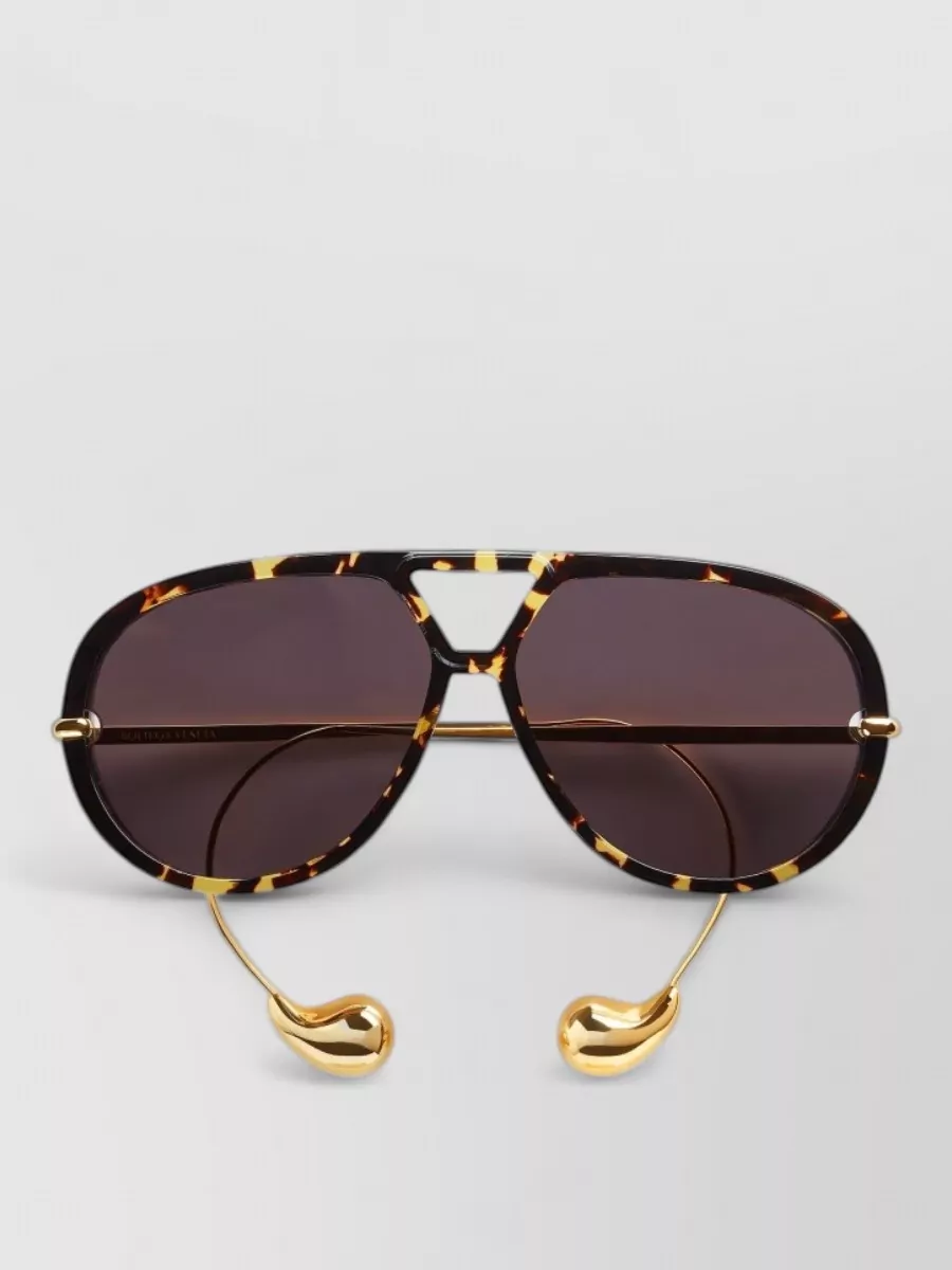 Bottega Veneta acetate aviator sunglasses