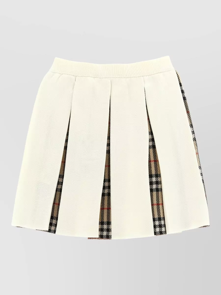 Burberry Wool pleated midi skirt