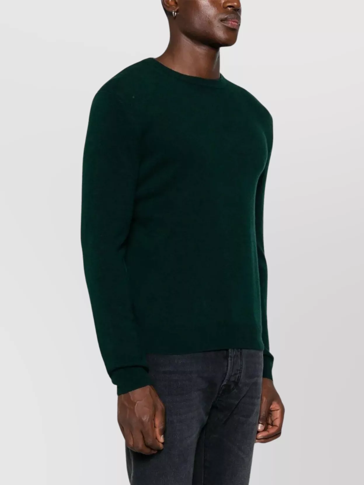 Woolrich Long Sleeve Ribbed Crewneck Knit Sweater
