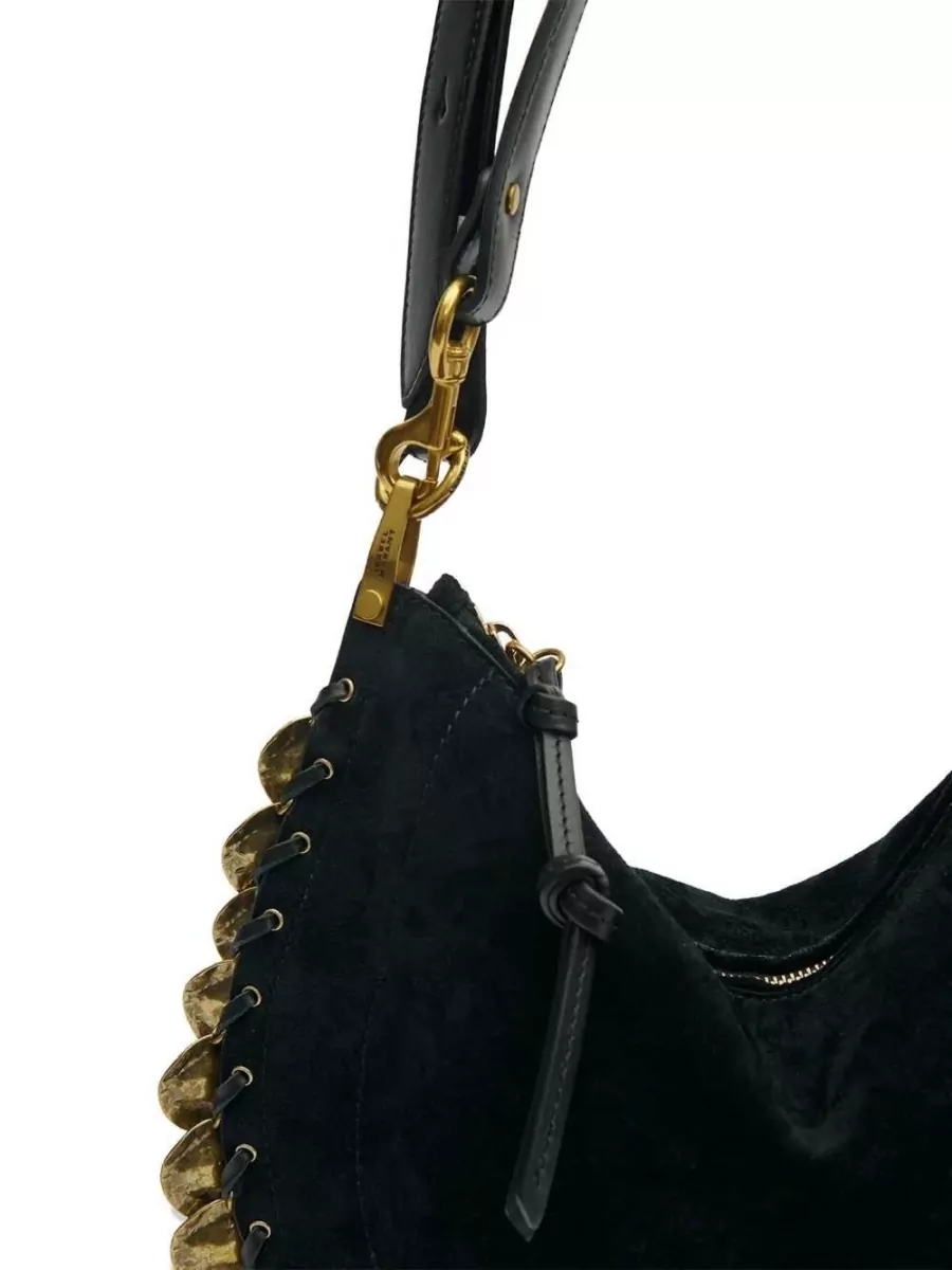 Isabel Marant Oskan Soft Suede Shoulder Bag