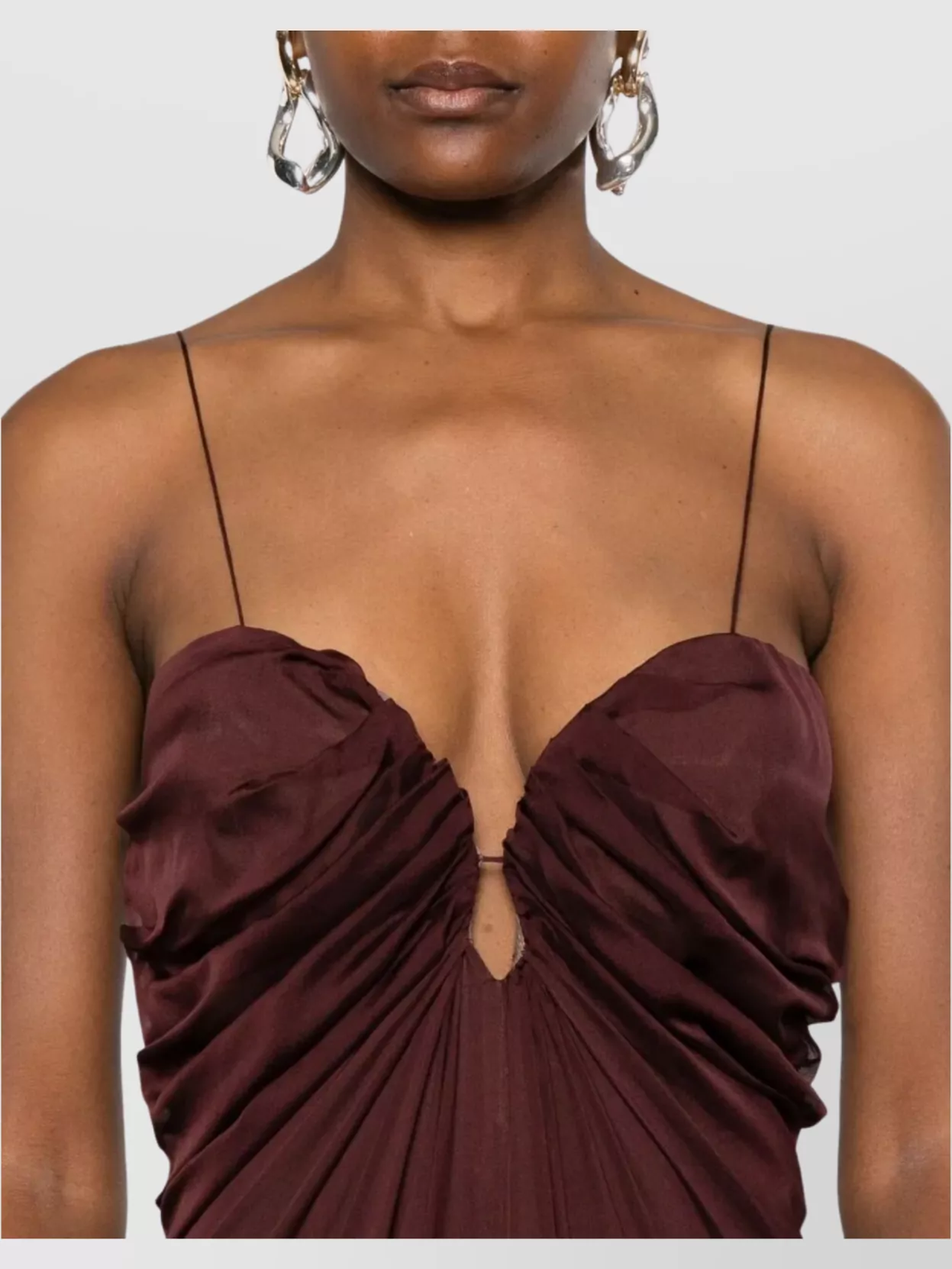 Raquel Diniz Samba Maxi Dress Ruffled Hem