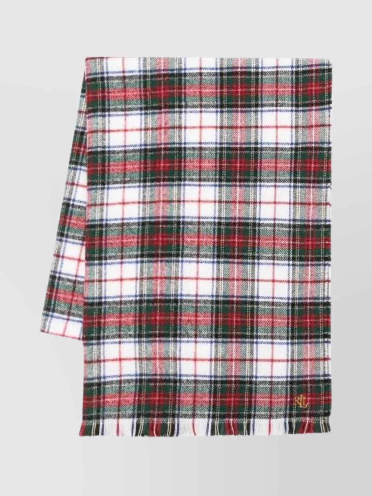 Ralph Lauren Tartan Pattern Scarf Gift Box Collection In Red