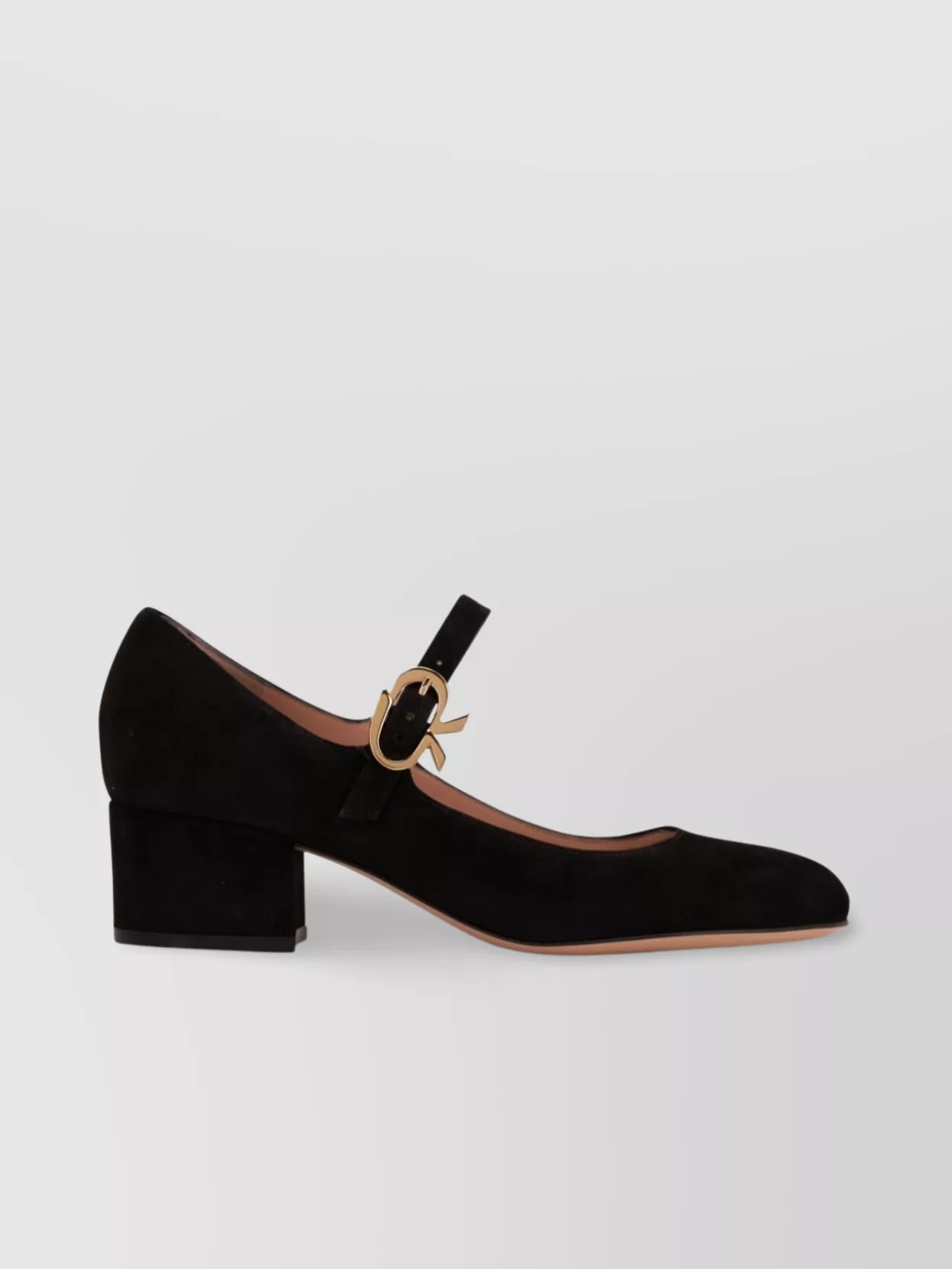 Gianvito Rossi Mary Ribbon Suede Pump Shoes
