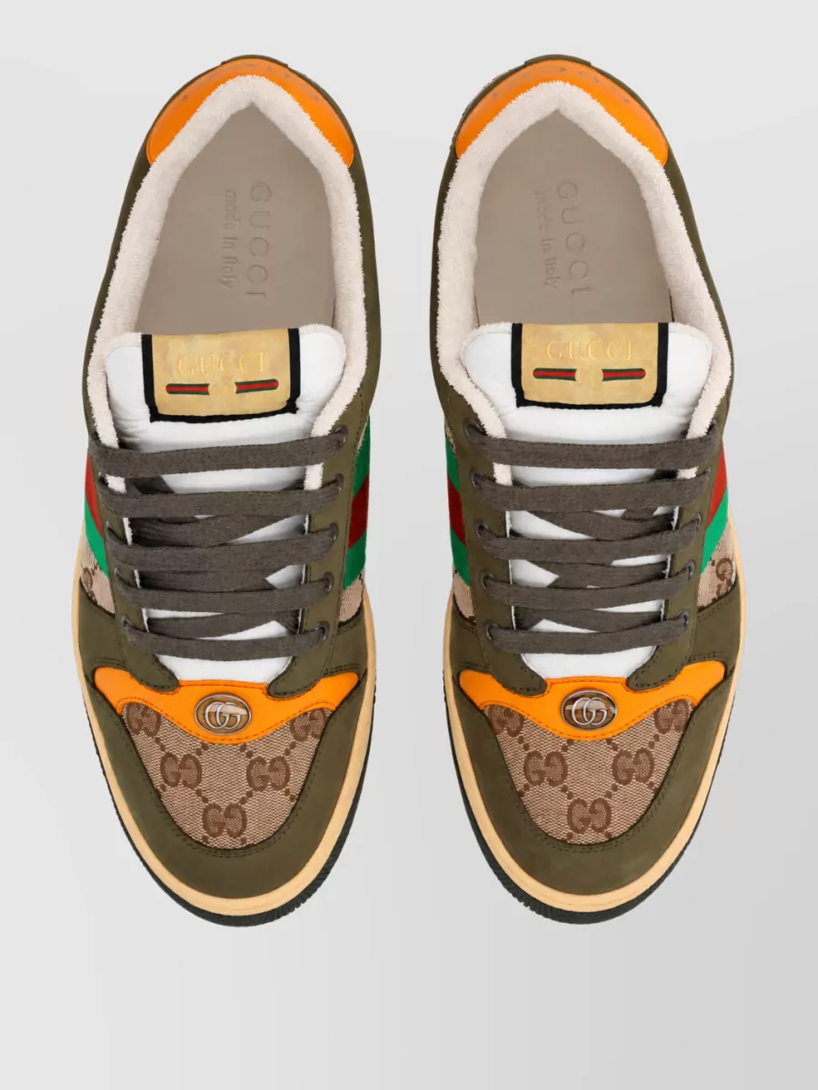 Gucci Screener Low-Top Sneakers