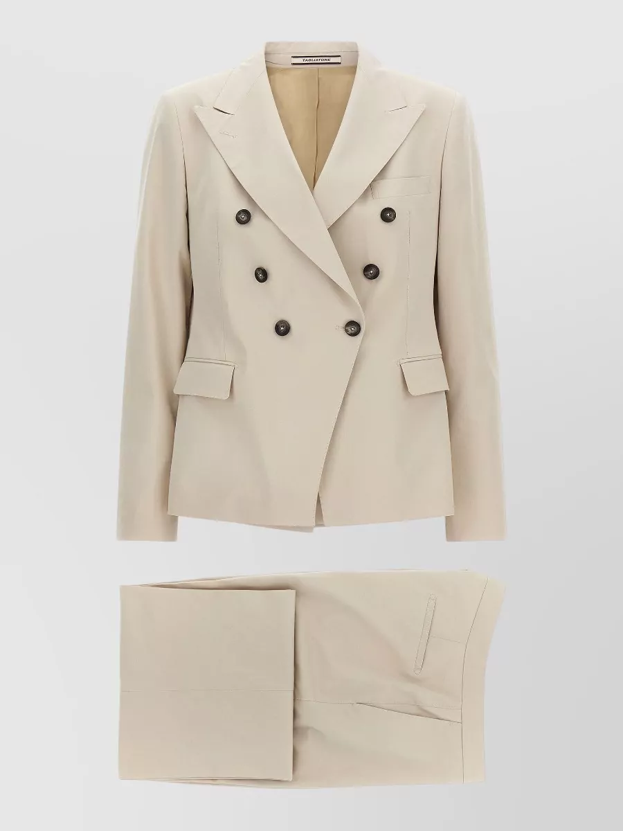 Tagliatore Double-breasted alicya trouser suit