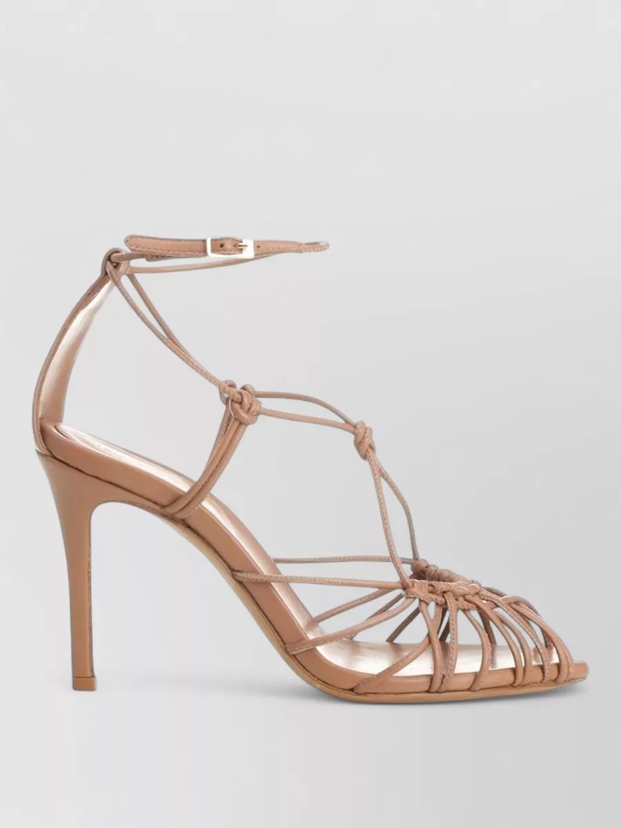 Forte Forte Leather Knotted Sandals
