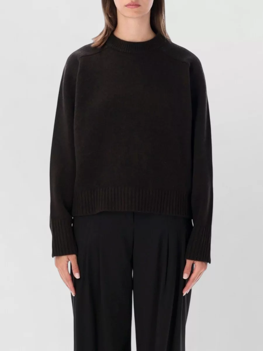 Soeur Merino Wool Crewneck Sweater