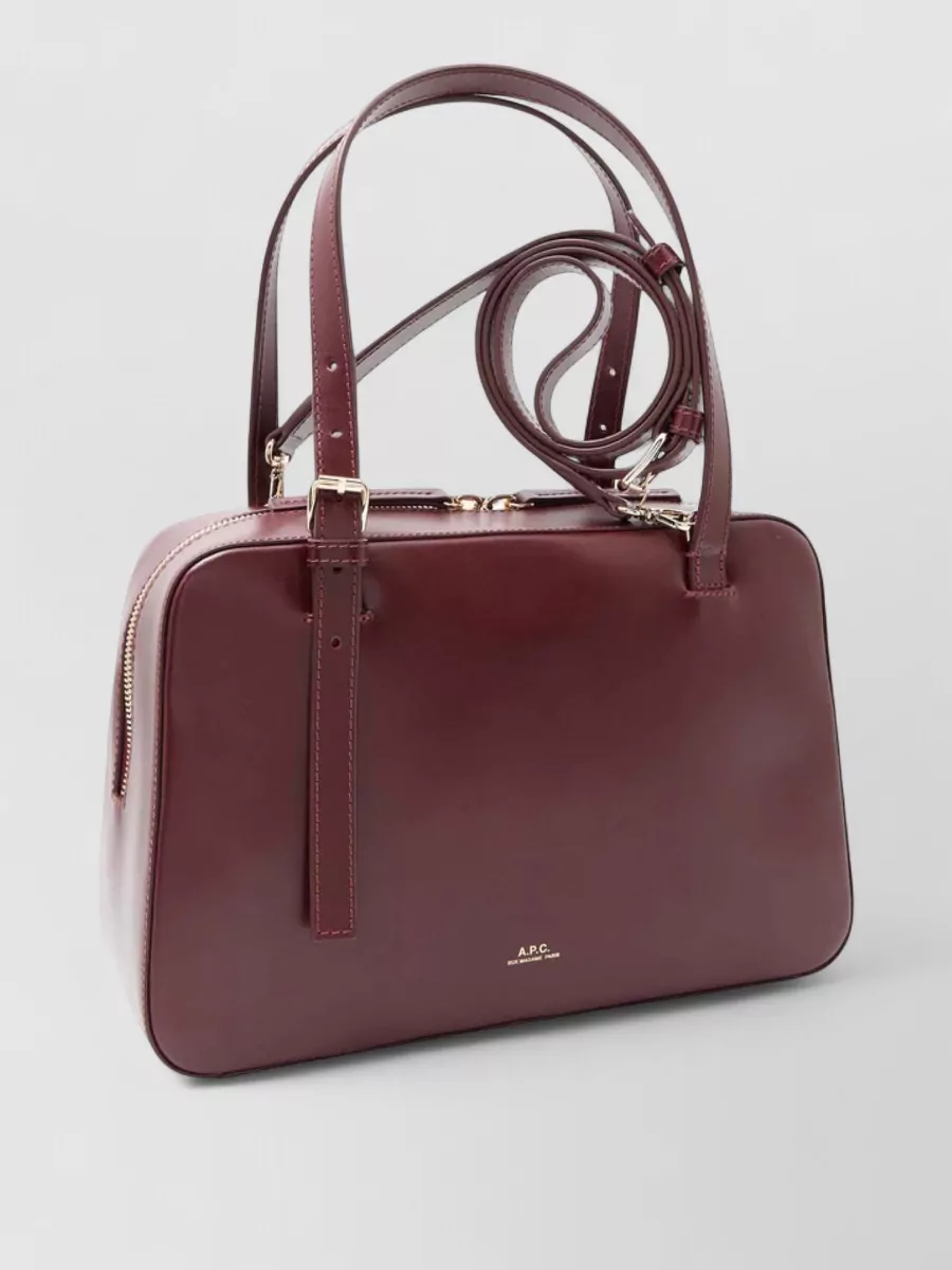 A.p.c. Virginie Leather Shoulder Bag