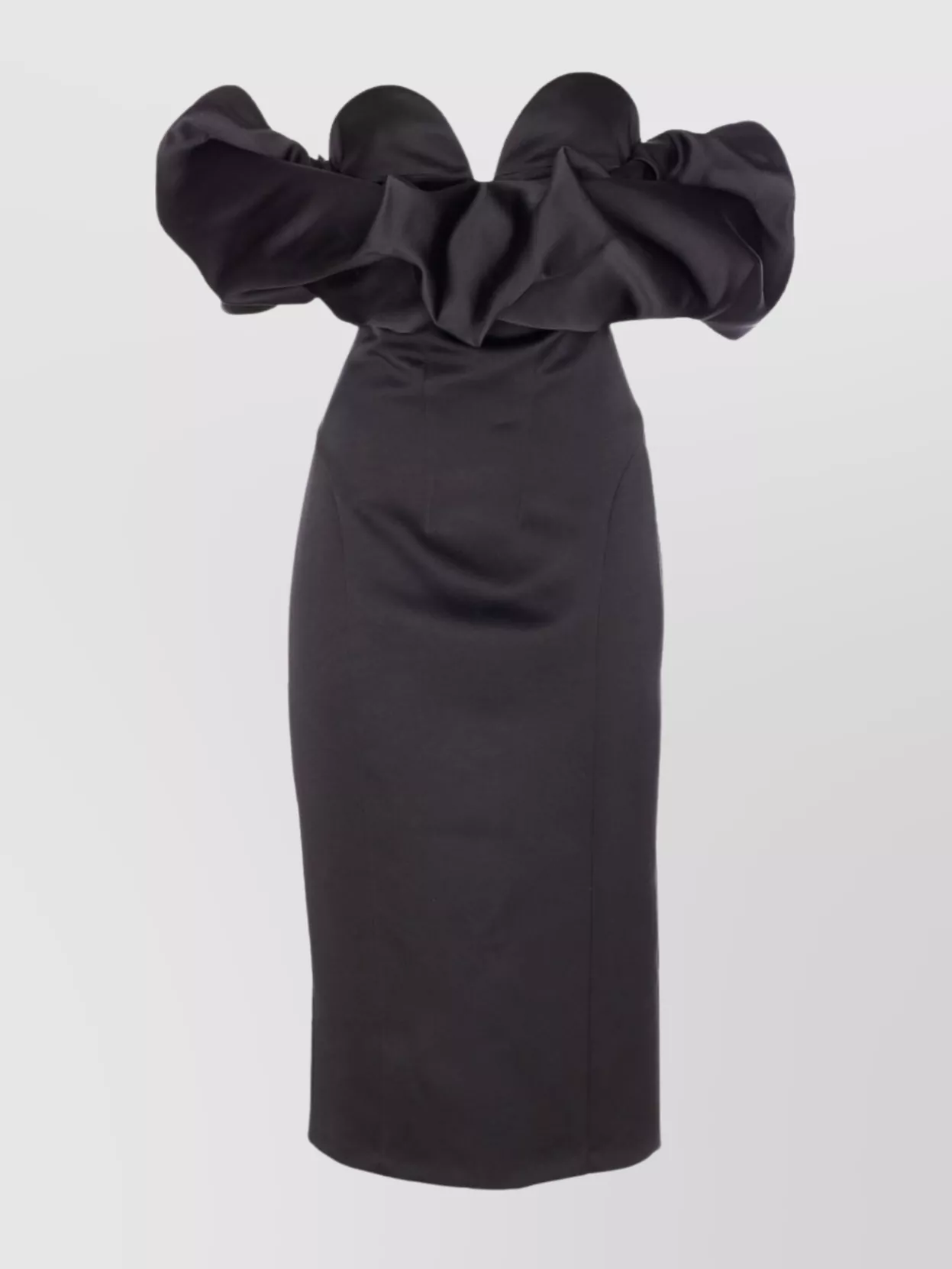ワンピース Elisabetta Franchi RUFFLED DRESS Elisabetta Franchi Ruffled dress embellished detail | The
