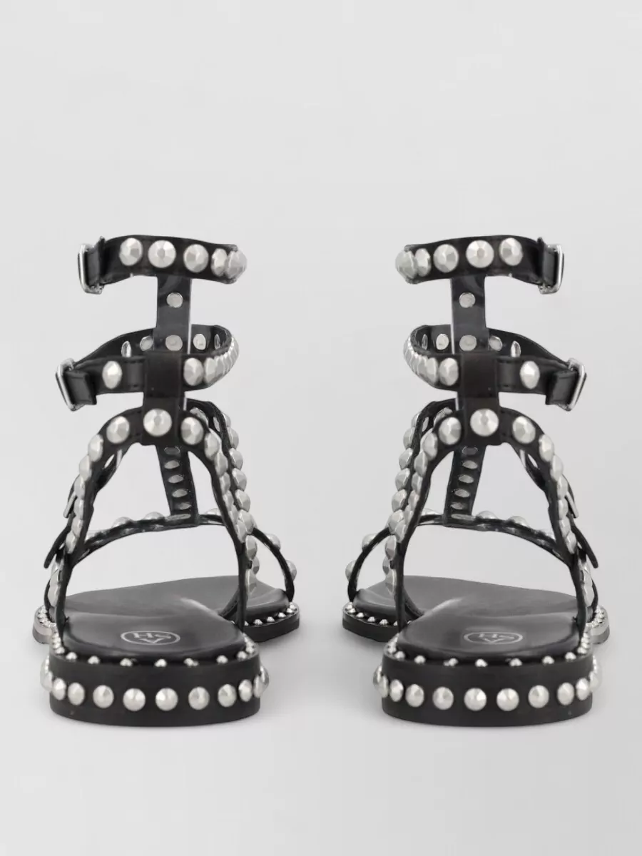 Ash Leather Sandals
