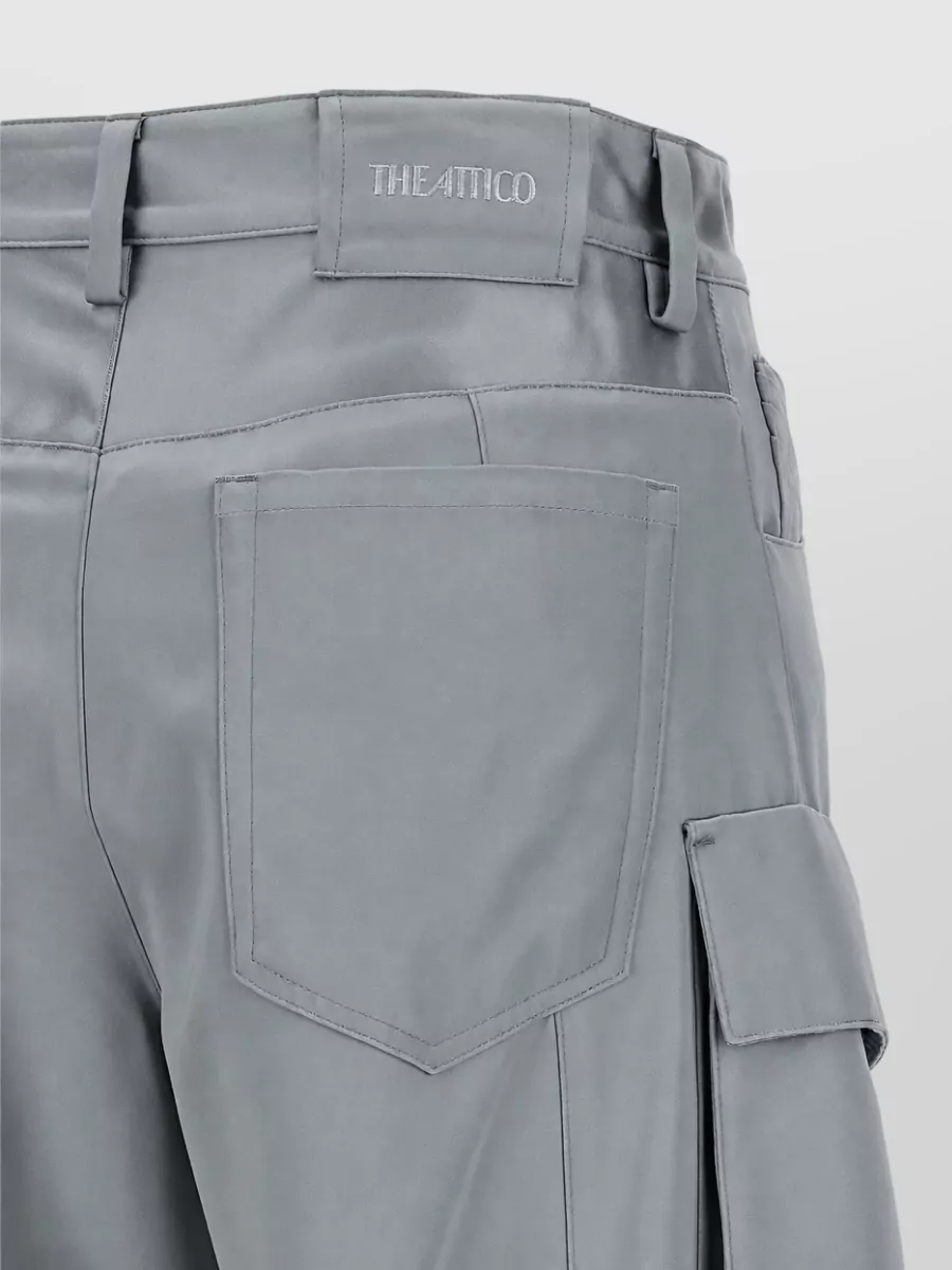 The Attico Viscose Cargo Pants