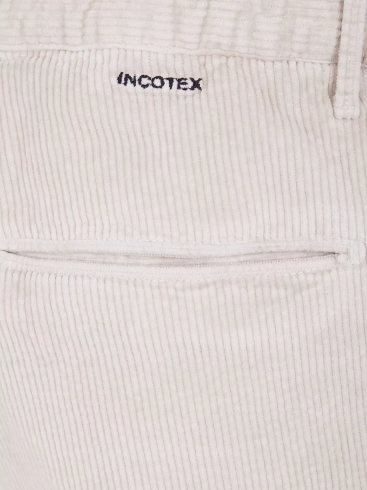 Incotex Slim Fit Trousers Corduroy Texture