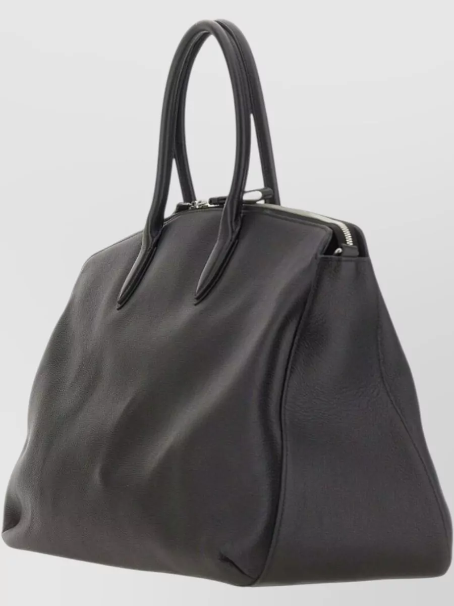 Borsalino Leather Travel Bag