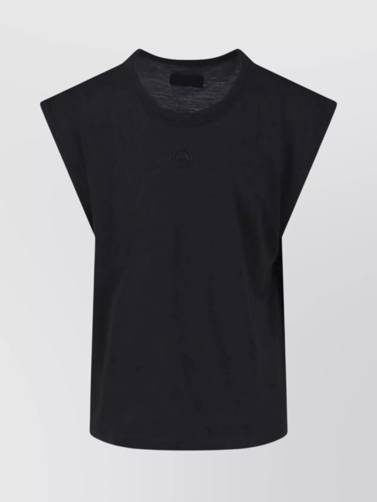 Marine Serre Short Sleeve Top Crew Neck