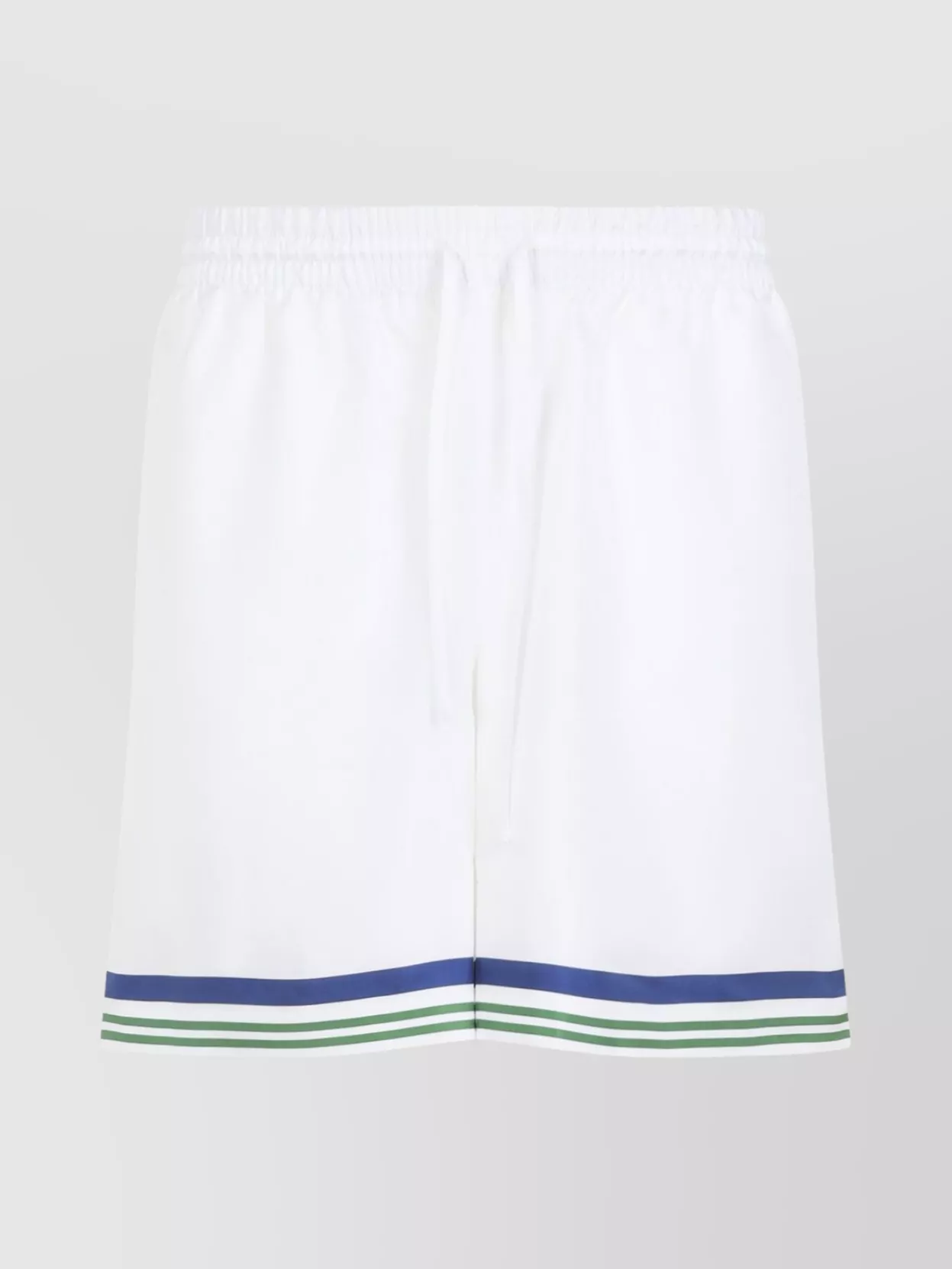 Casablanca Waistband Elastic Graphic Print Side Stripes Pocket