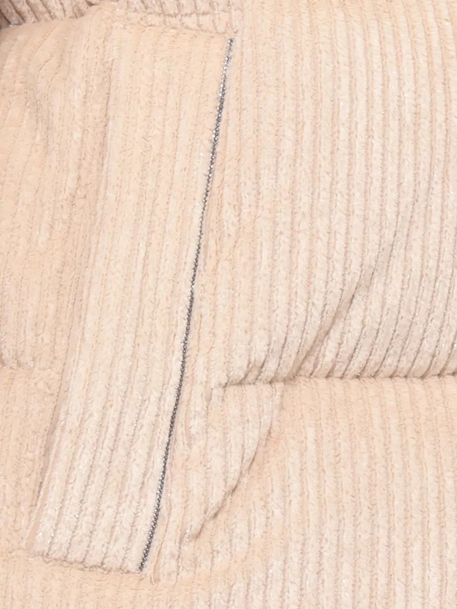 Peserico Quilted Hooded Down Parka Coat