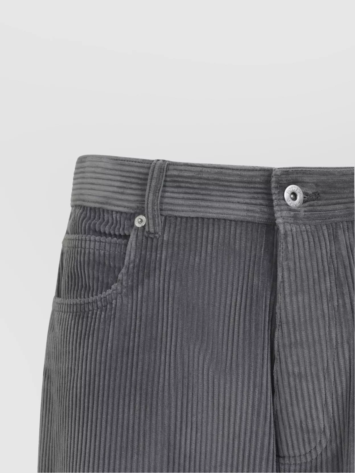 Bottega Veneta Textured Corduroy Trousers Pockets