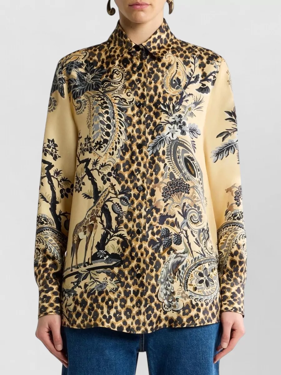 Etro Silk Printed Shirt