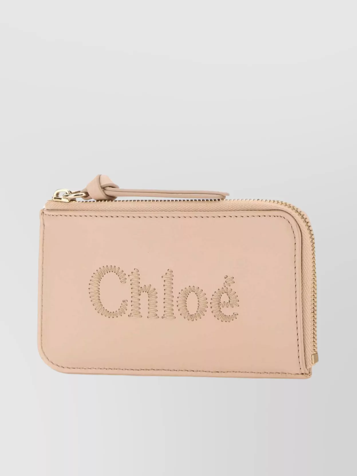 Shop Chloé Leather Rectangular Card Holder