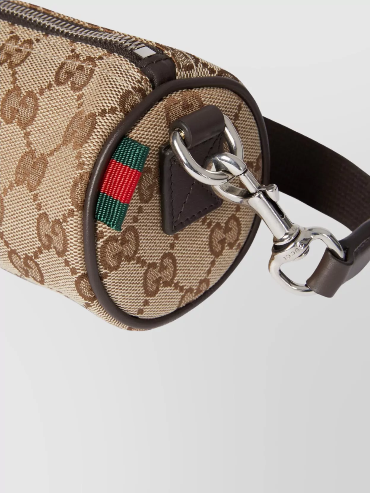 Gucci Gg Canvas Mini Cylinder Bag