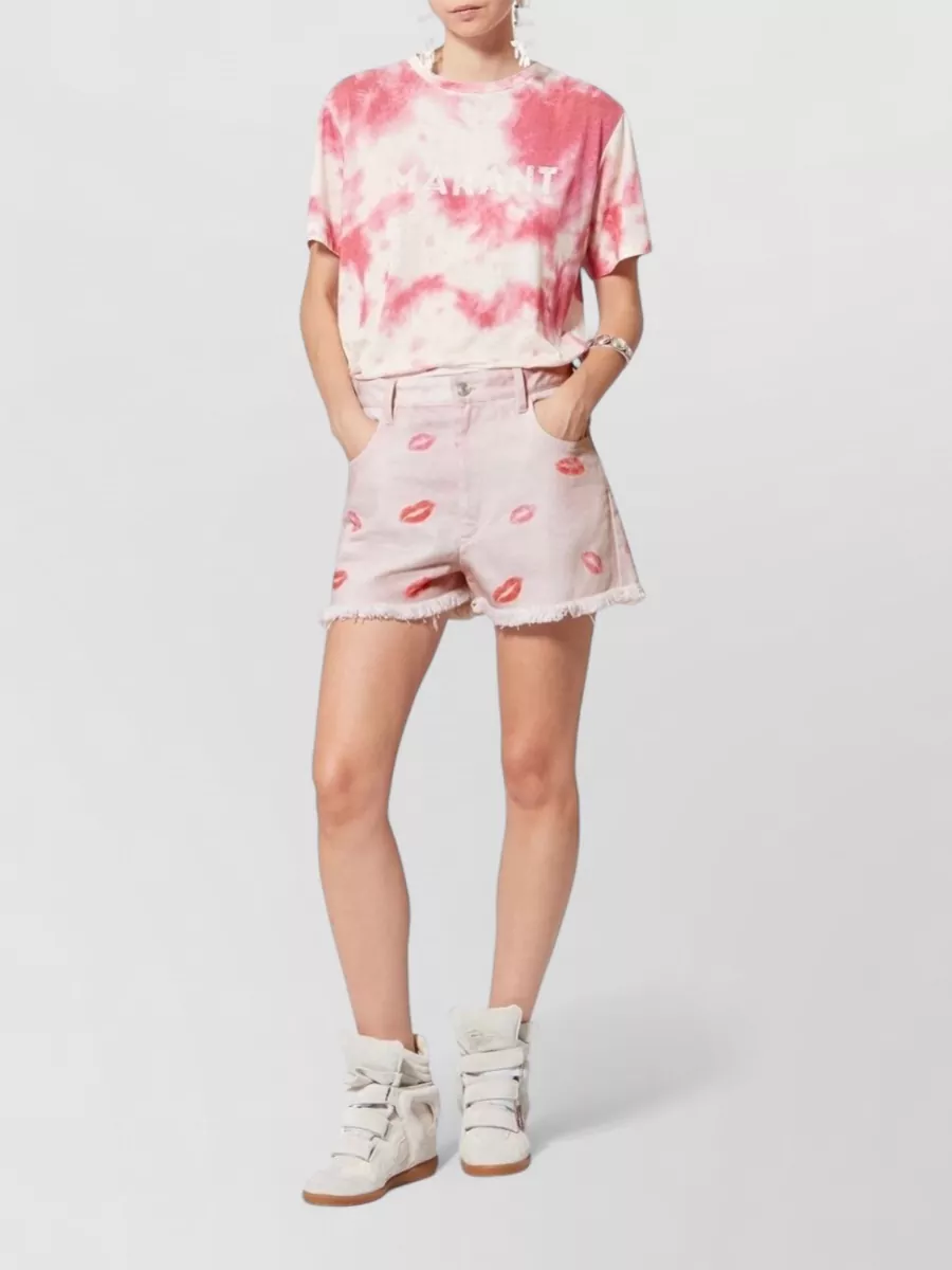 Isabel Marant Cotton Knee-Length Shorts