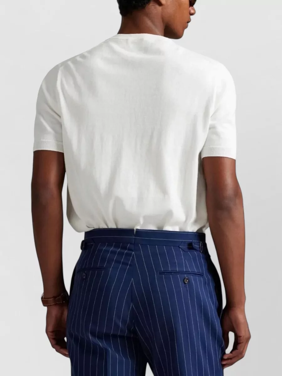 Polo Ralph Lauren Cotton Short Sleeve Knit Crew Neck T-Shirt