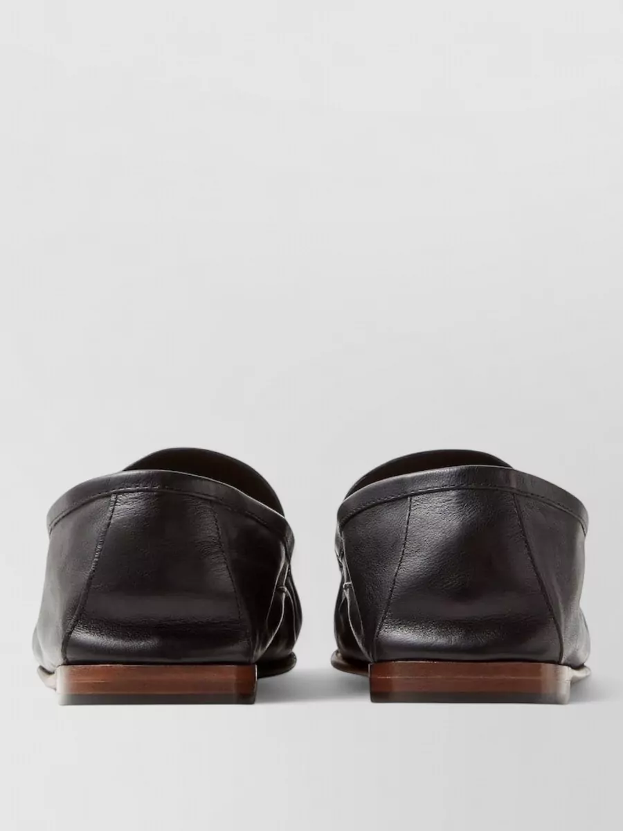 Versace Calf Leather Loafers