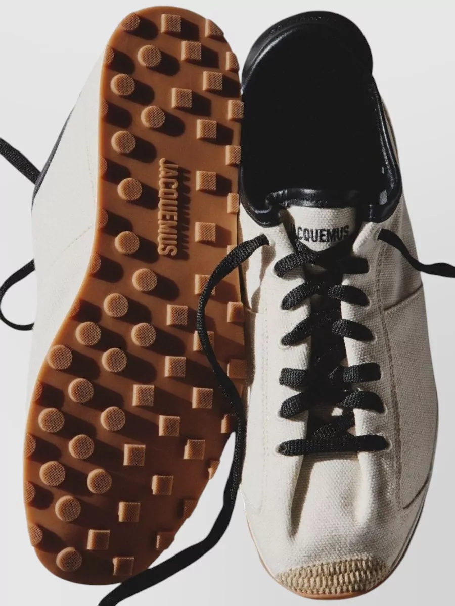 Jacquemus Tennis Sneakers Contrast Heel Tab Sole