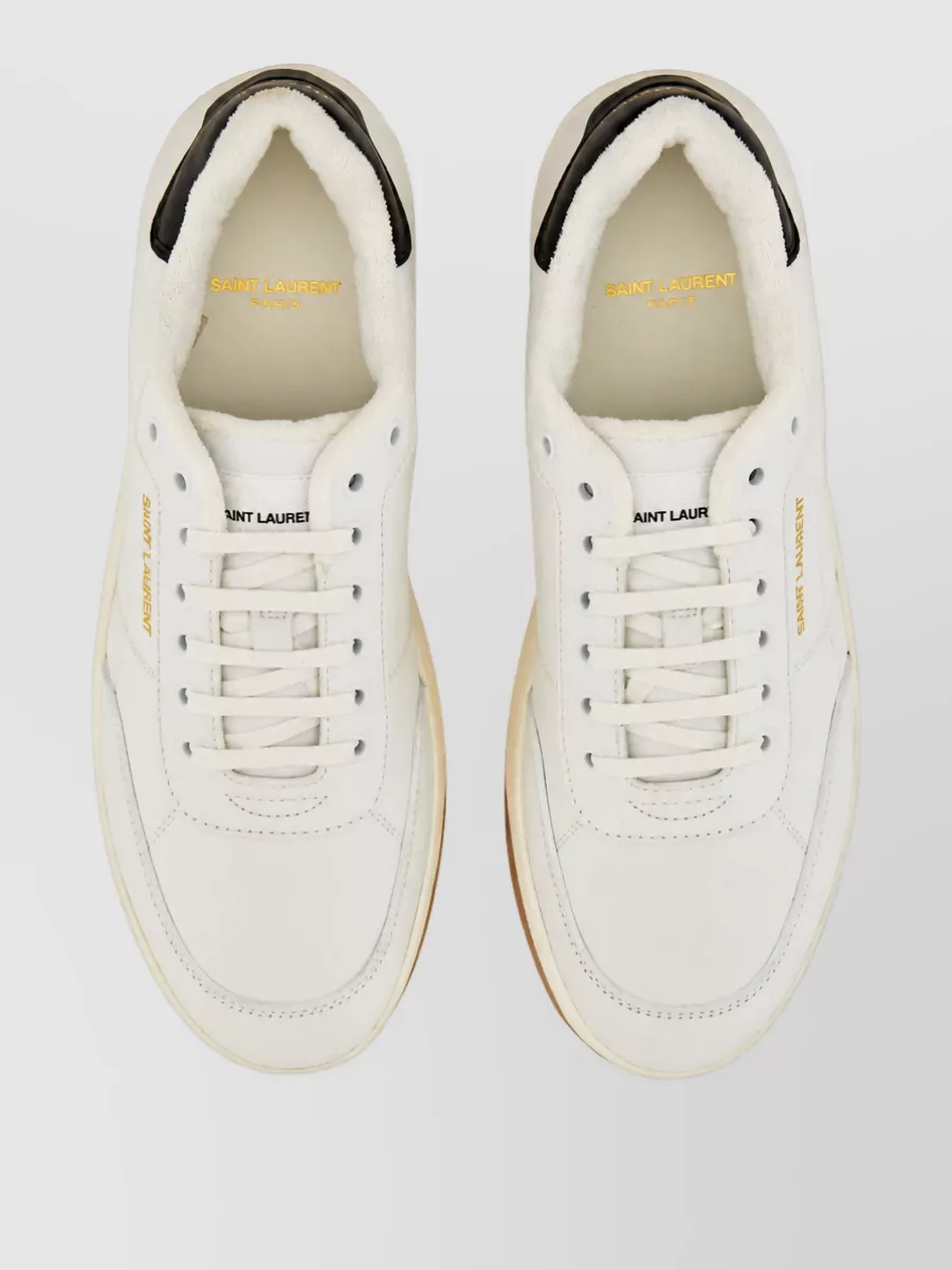 Saint Laurent Leather Sl 61 Sneakers