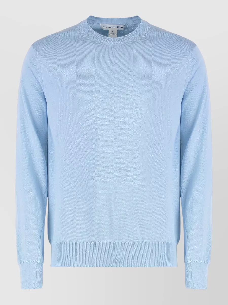 Comme des Garçons ribbed crew-neck sweater