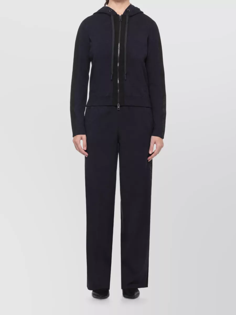 Elisabetta Franchi Side Stripe Straight-Leg Trousers
