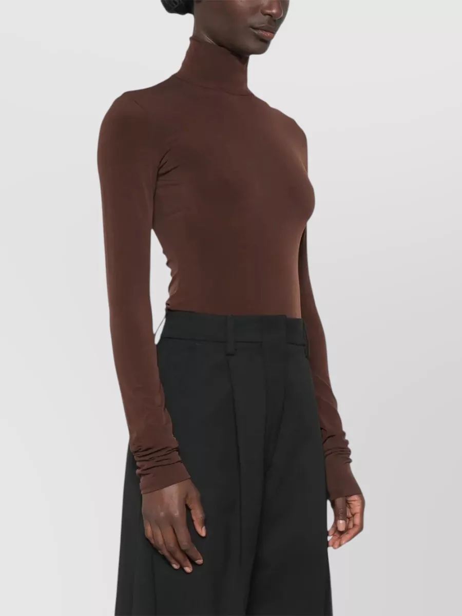 The Andamane turtleneck long-sleeve bodysuit