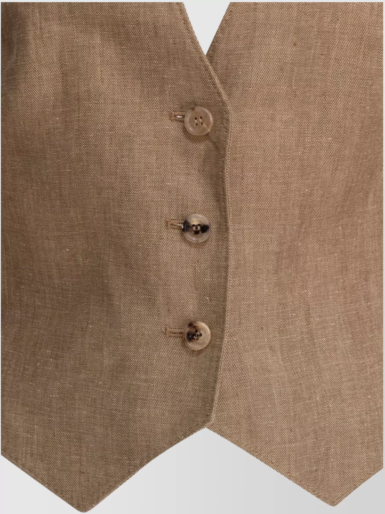 Max Mara Knitwear With Button Detailing And Halterneck